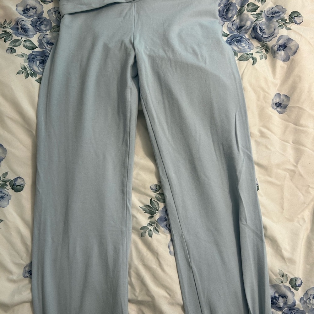 SKIMS Blue Straight Leg Pants